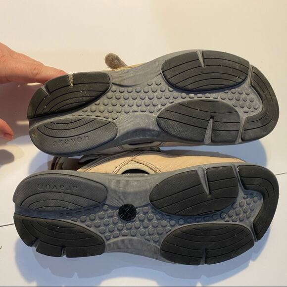 Aravon Sandals Womens Size 6 Wide Rev 3 Strap flat comfort walking hook & Loop - Picture 9 of 9